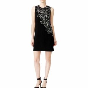 Calvin Klein size 10 laser cut floral cocktail dress NWT